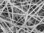 electrospun randomly distributed fibers resembling fibrin clots