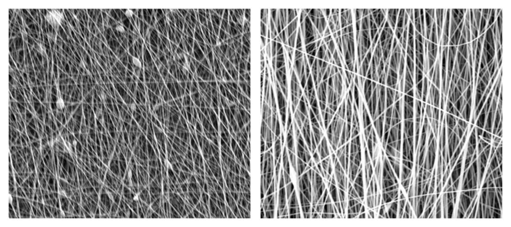 Electrospinning with air shield
