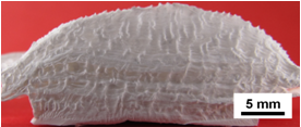 Nanofibrous 3D block