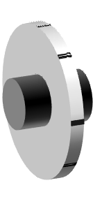 Electrospinning rotating wheel with conductive points