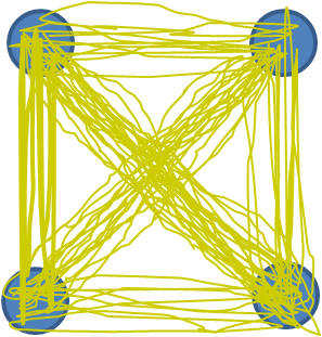 Electrospinning on grids